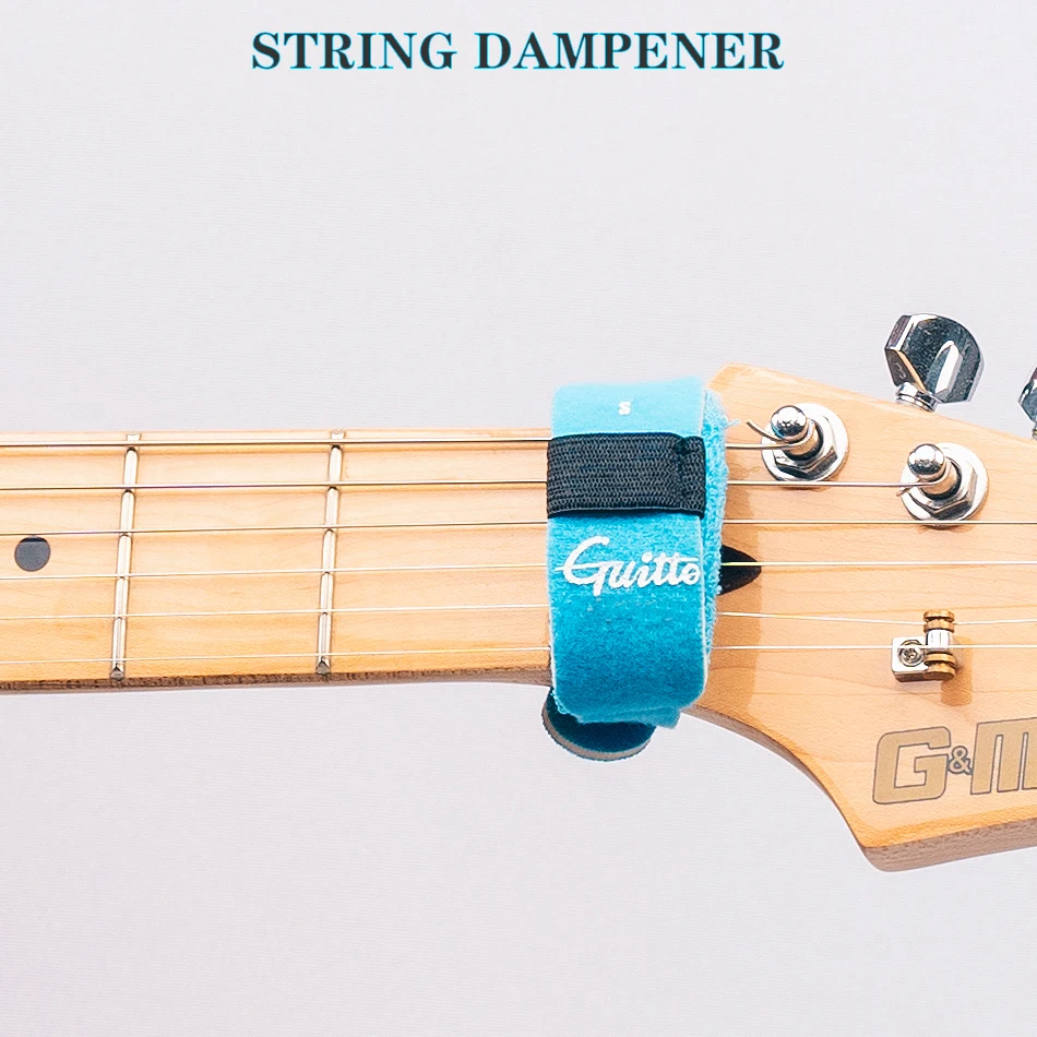 JOYO Guitto String Dampeners Strings Mute Muffled Belt For Bass Guitar Acoustic Guitar Ukulele