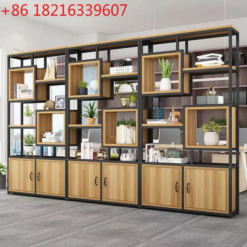 

Книжная полка от пола до потолка, простой многослойный книжный шкаф, офисная современная подставка для цветов с экраном