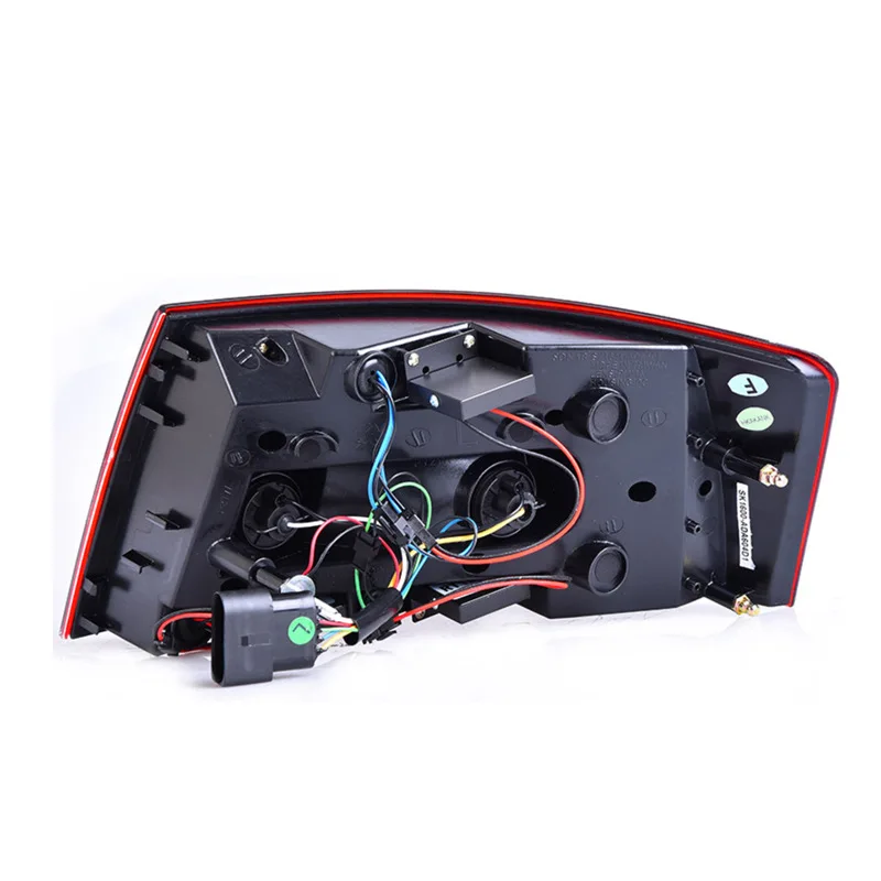 Car Accessories C6 A6 LED Tail Lights For Audi A6 C6 2005 2006 2007-2008 Rear Lamps DRL Plug And Play Flashing steering 2PCS/Set