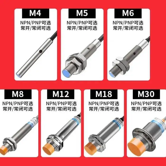 

LJ12A3-4-Z/BX/EZ Индуктивный бесконтактный переключатель Металлический датчик 24 В постоянного тока Два трехпровода NPN