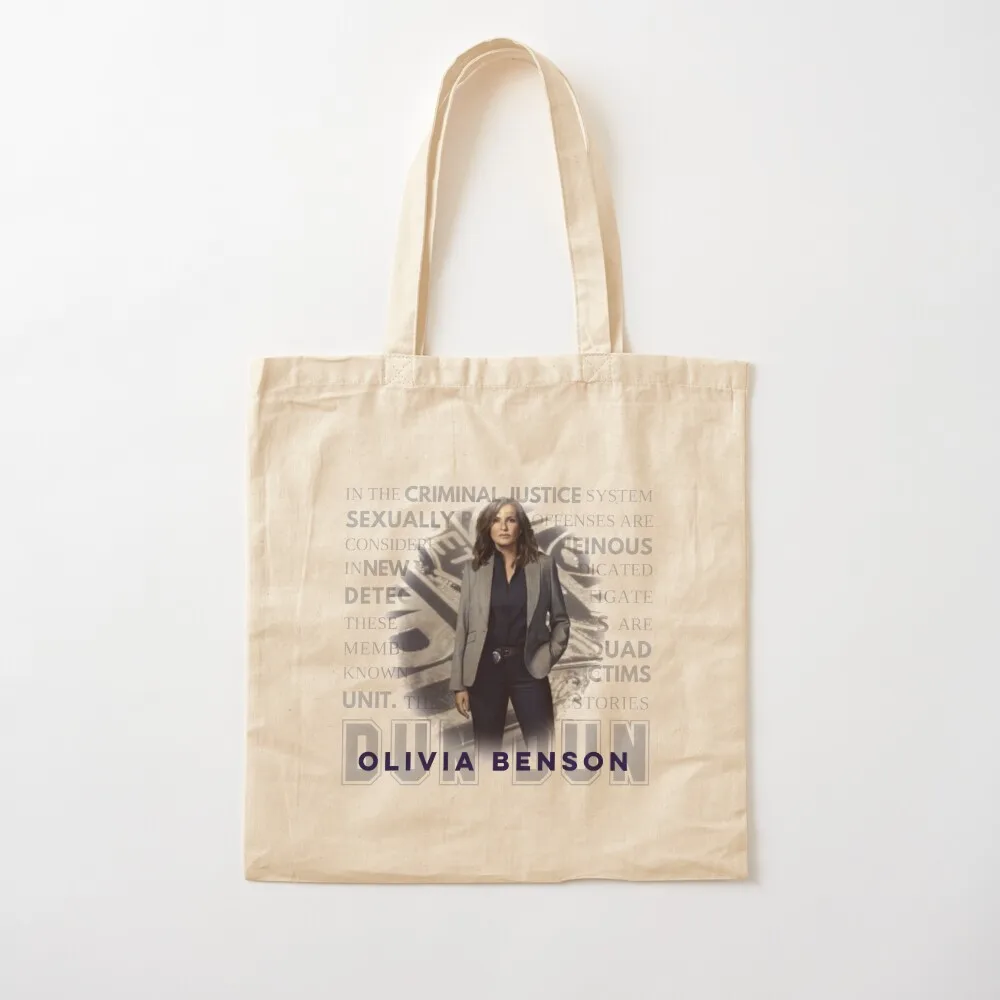 

Olivia Benson Tote Bag Women's bags great bag Canvas Tote Bag