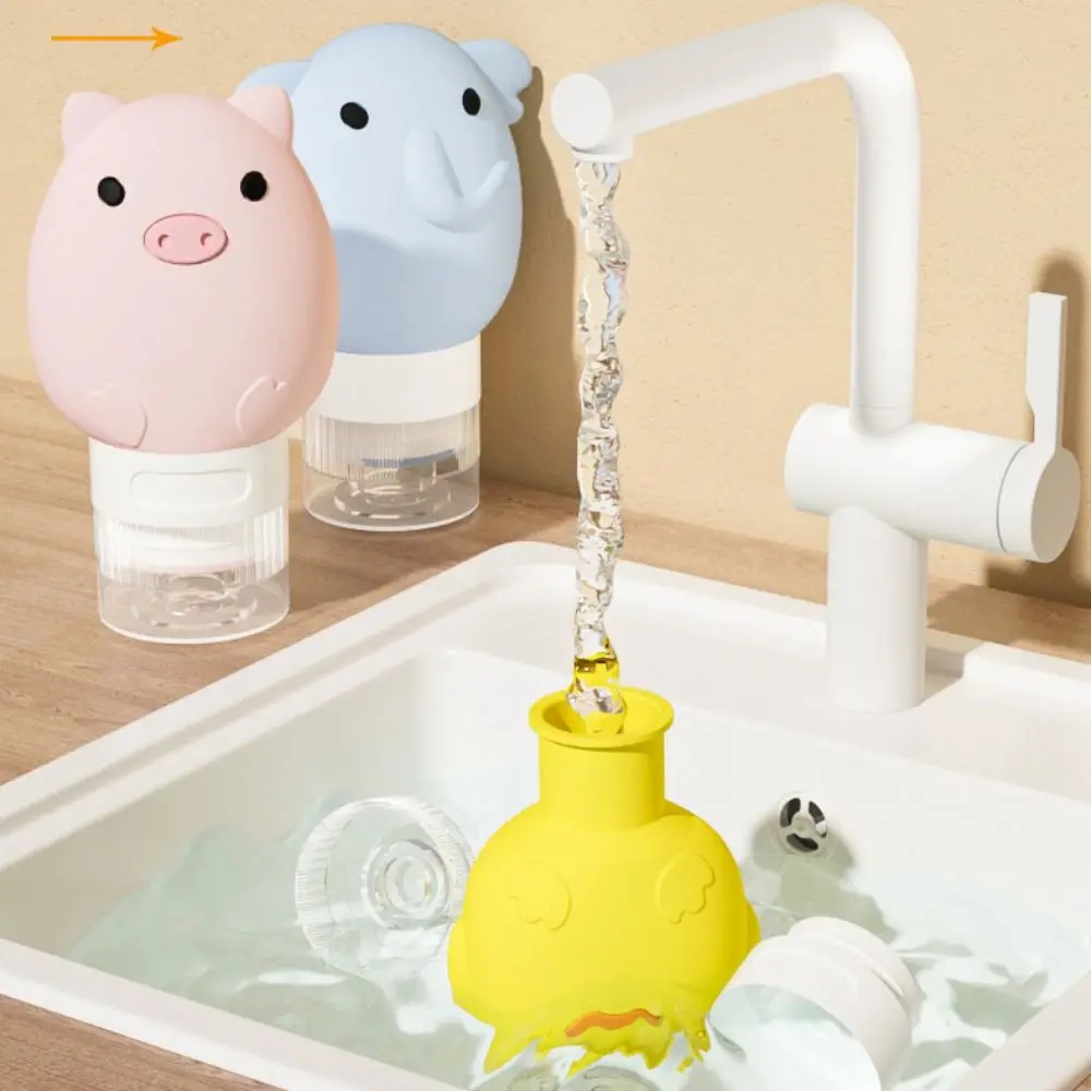 Nieuwe 60 ml hervulbare lege fles Mini Cartoon Knijpbuisfles Draagbare monstercontainers Lotion Shampoofles