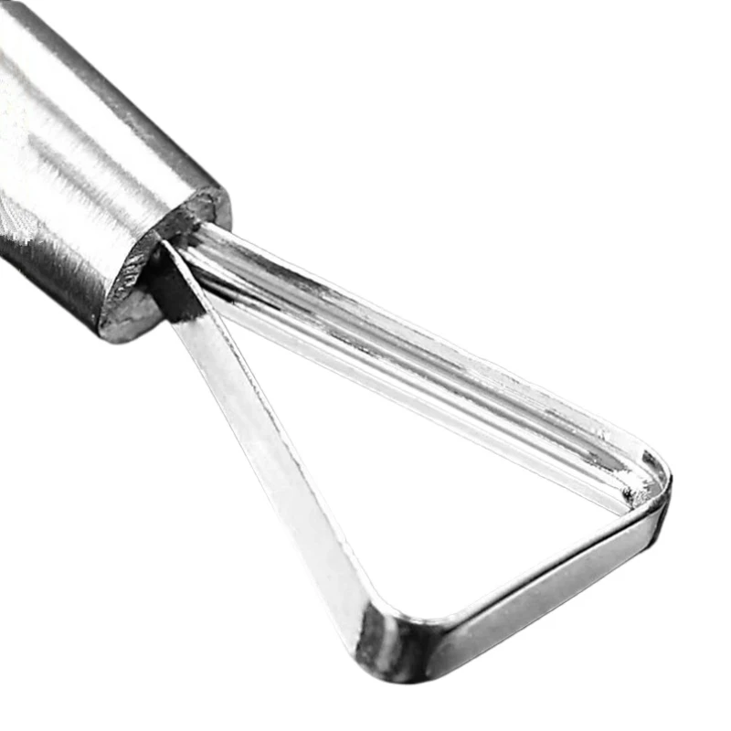 

*Stainless steel nail art remover nail polish glue remover phototherapy remover steel shirking tool manicurist tool