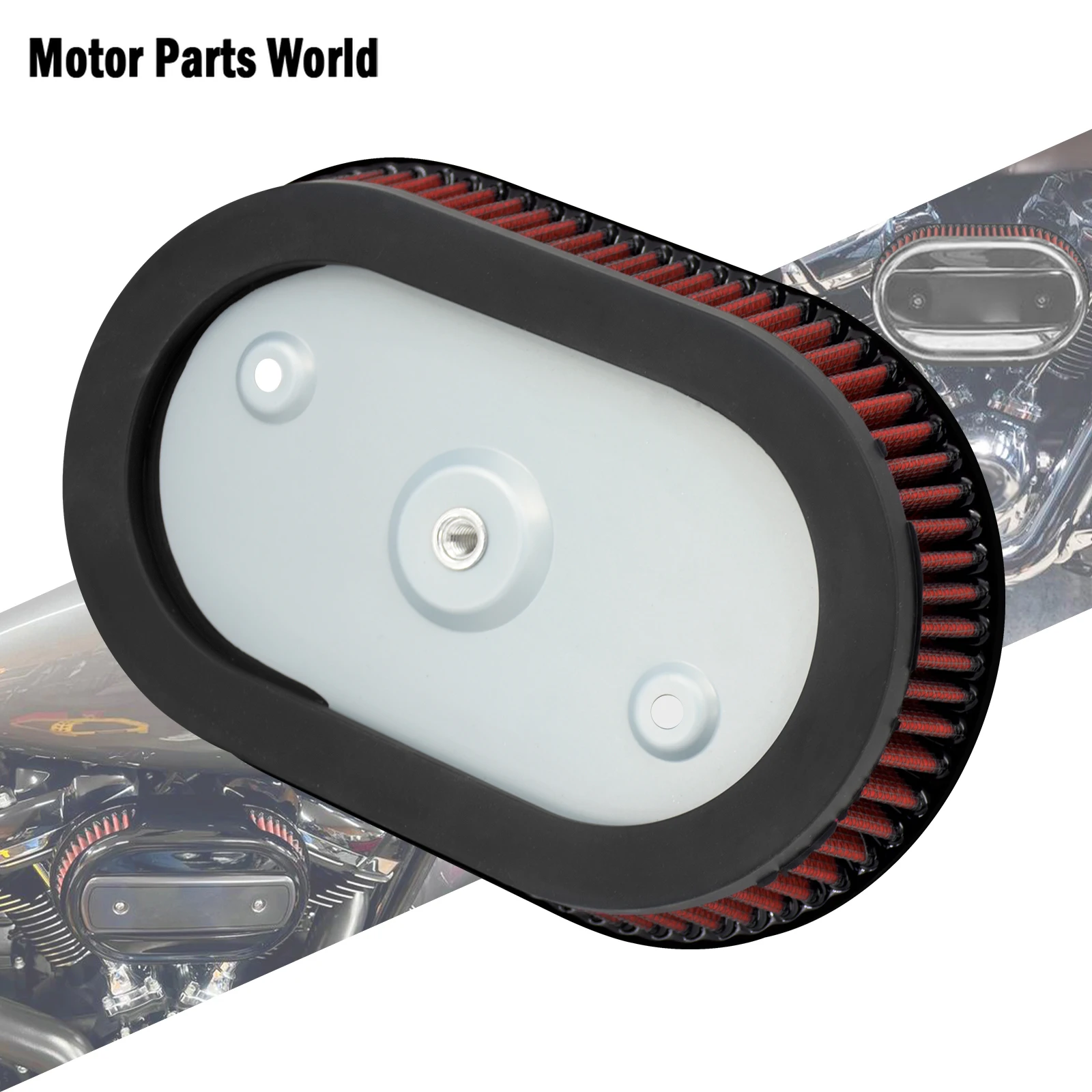 

Motorcycle Air Cleaner Element Inner Filter Replacement For Harley Softail Fat Street Bob FXDB Touring Road Street Glide 2018-23