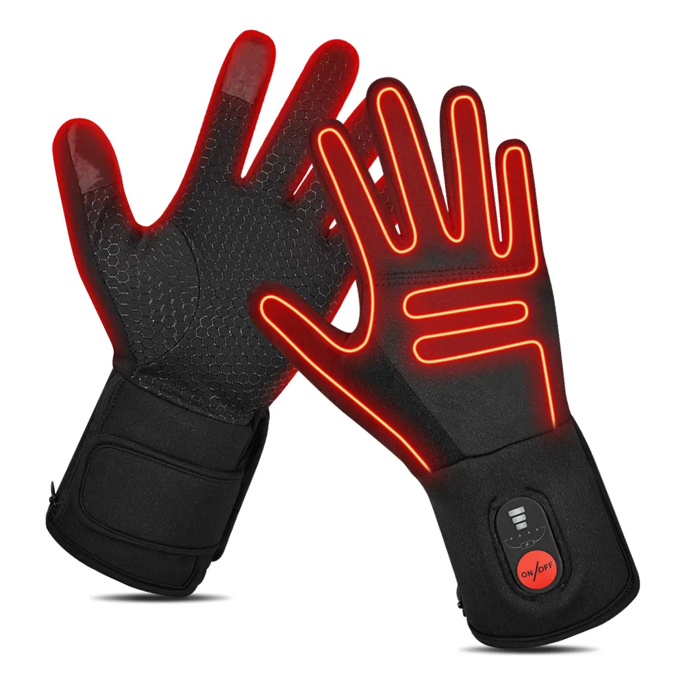 

Touch Liners Heated Gloves for Men Women Hand Warmer Rechargeable Electric Battery Ski Snowboarding Hiking Cycling Hunting Glove