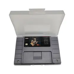 교체용 게임 카트리지 케이스, SNES 빈 투명 하이 퀄리티 OEM, 10 개