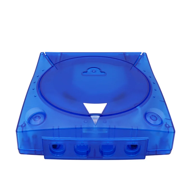 DGETG Replacement Plastic Shell Translucent Case for SEGA Dreamcast DC Retro Video Game Console Transparent Boxes