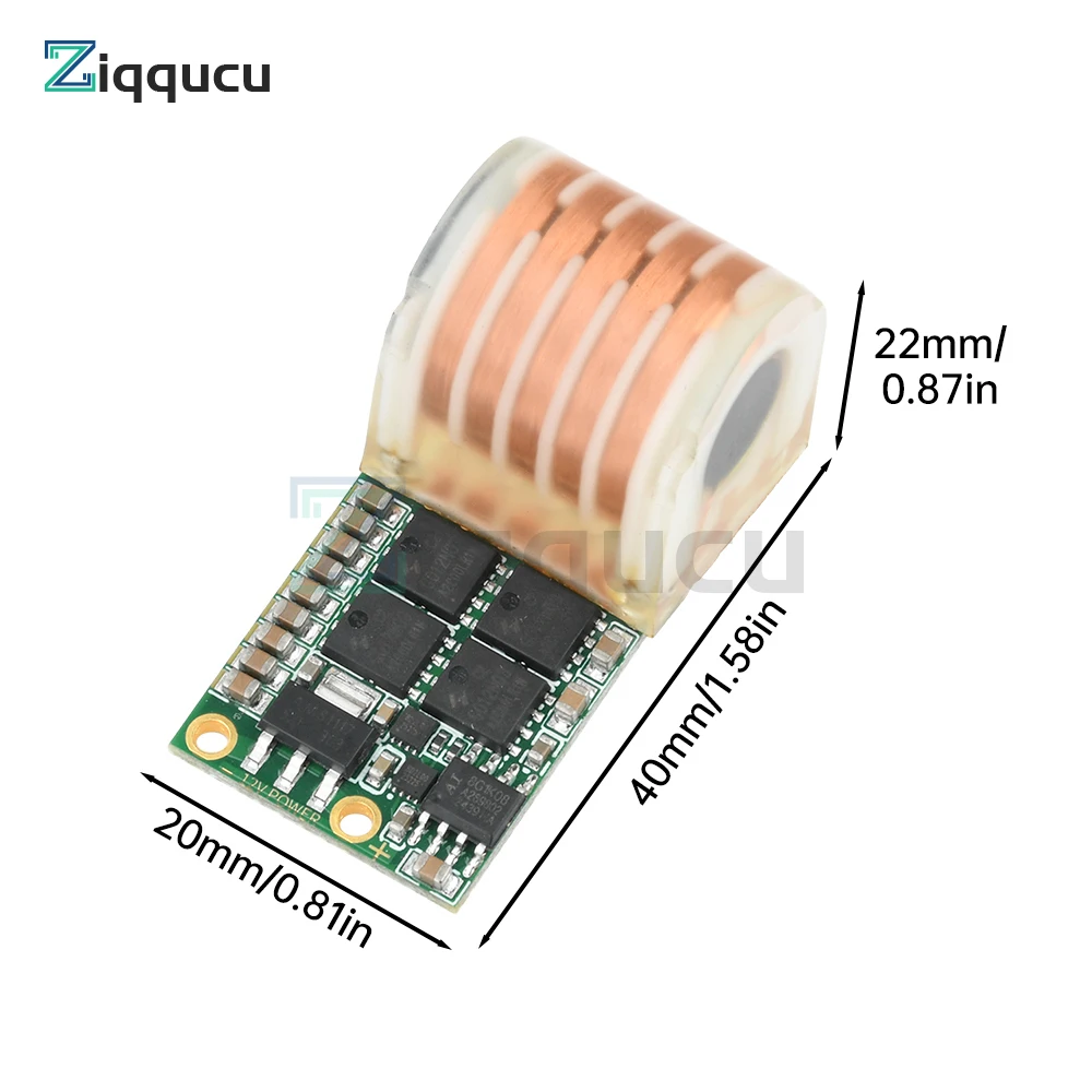 

DC 9-12V to AC 20KV High Voltage Generator High Frequency AC Booster Coil High Voltage Ignition Module