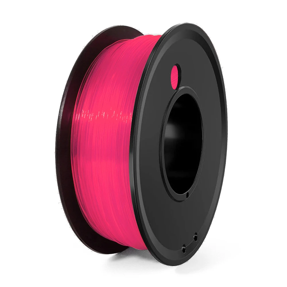 250g 500g 1Kg 3D Printer Filament PETG Transparent pink to Night Glow orange 1.75mm petg Consumables Material for 3D Printer