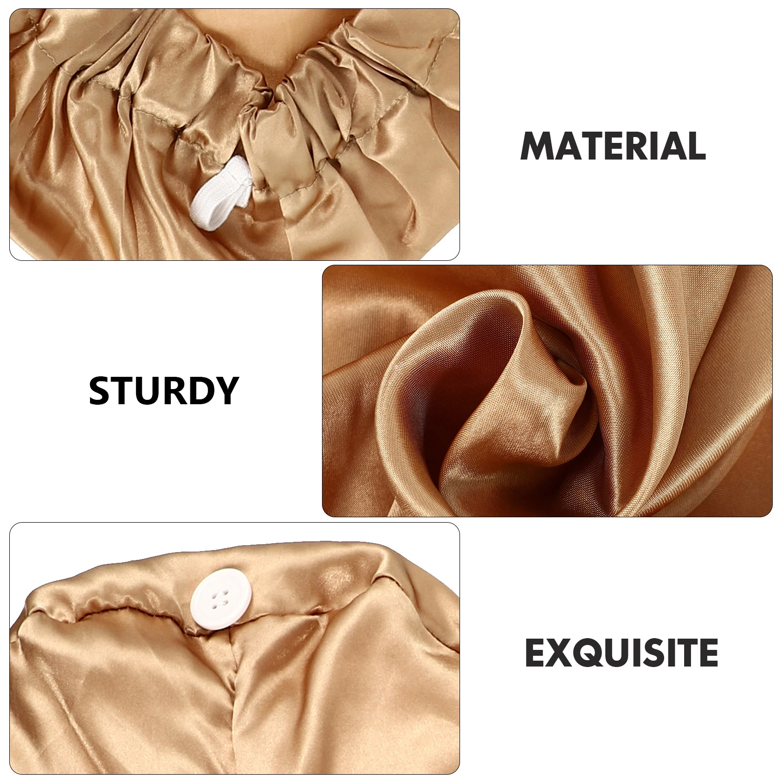 

2 шт., высококачественные атласные шапочки для волос, длинные шапочки для сна для женщин, подходят для нежных натуральных косичек и наращивания волос