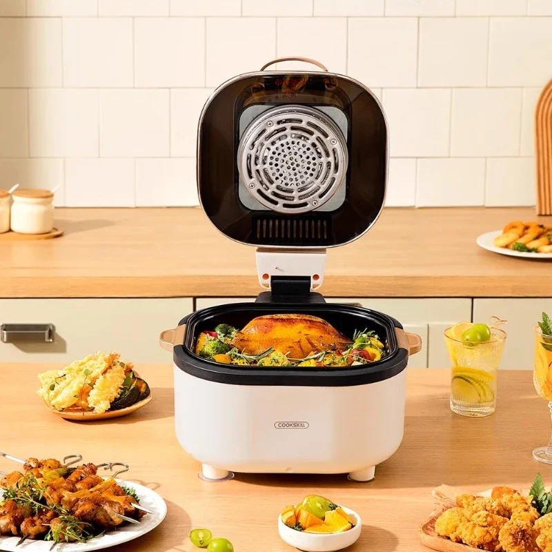 220V Air Fryer Home Electric Fryer ทอดน้ํามันต่ําเตาอบไฟฟ้าอเนกประสงค์freidora de aire sin aceite