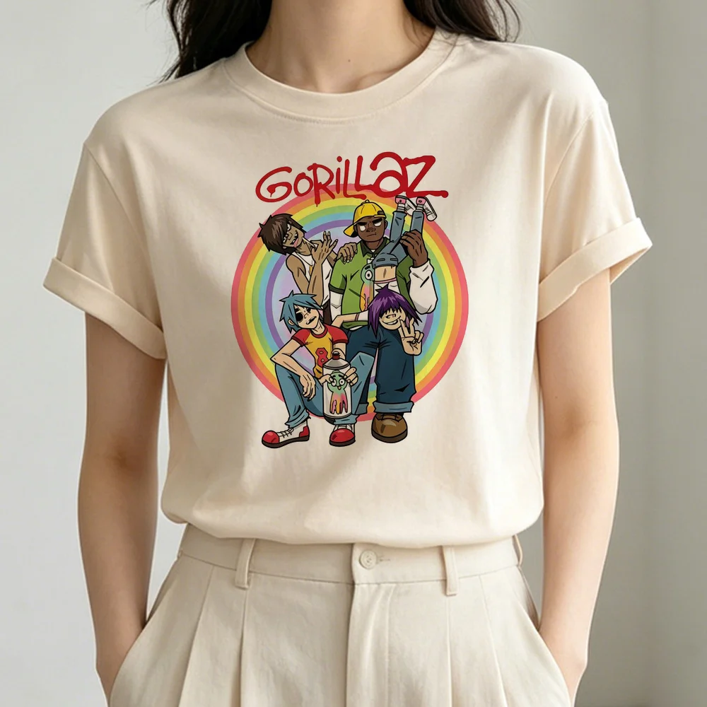 Gorillaz t shirt shoujo japan japanese cheap 80s emo shirt meme summer 2000s party