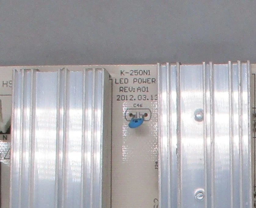 تفكيك لوحة الطاقة فيليبس 50pfl5040 K-250n1 465-01a6-0b301g