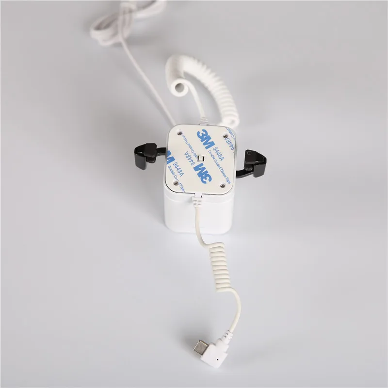 6 pcs/lot high quality white color remote control smart phone anti lost alarms display adjustable clamp