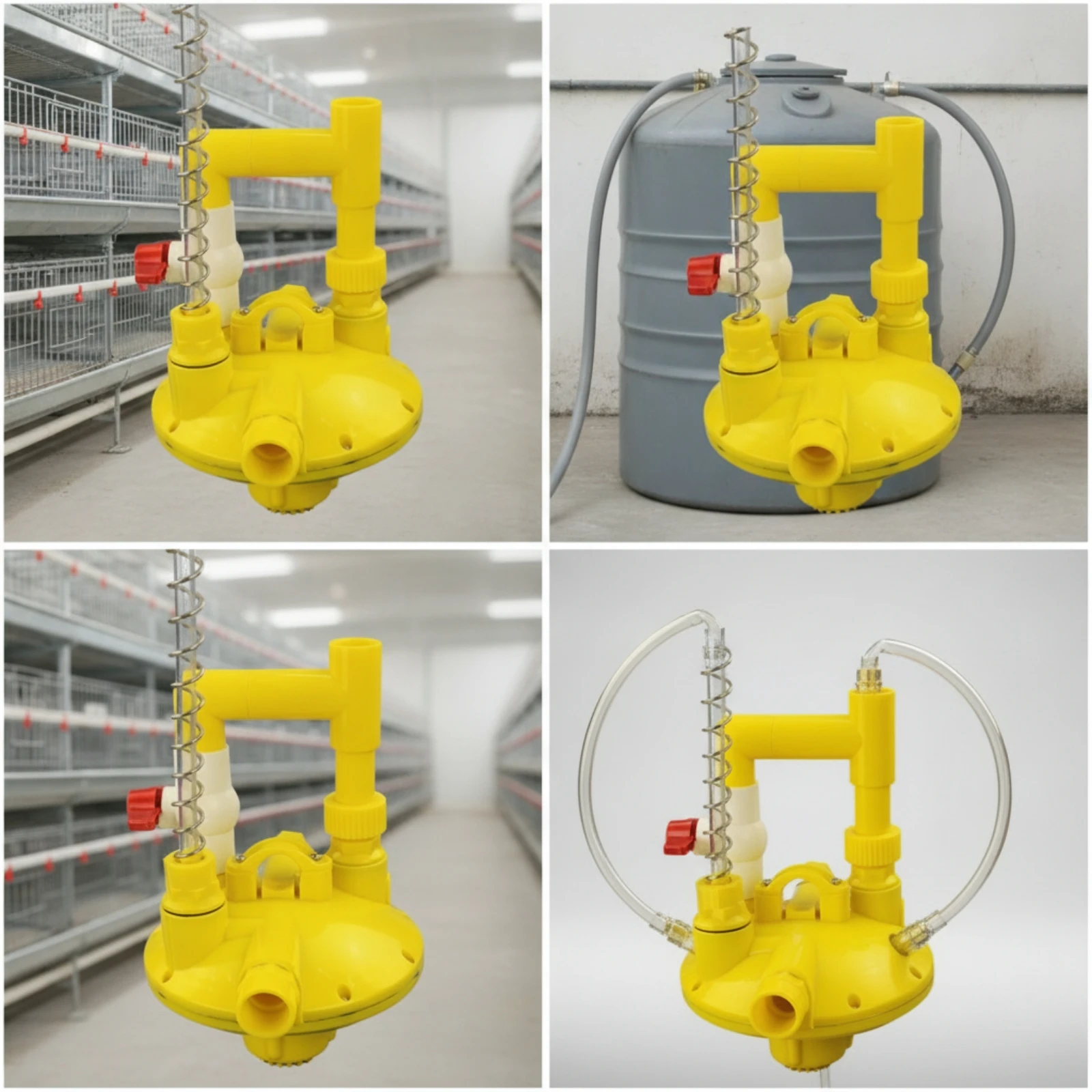 

Regulator with Coiled Tube Inline Pressure Reducing Valve Water Pressure Regulator Factory Preconfigured Corrosion-Resistant