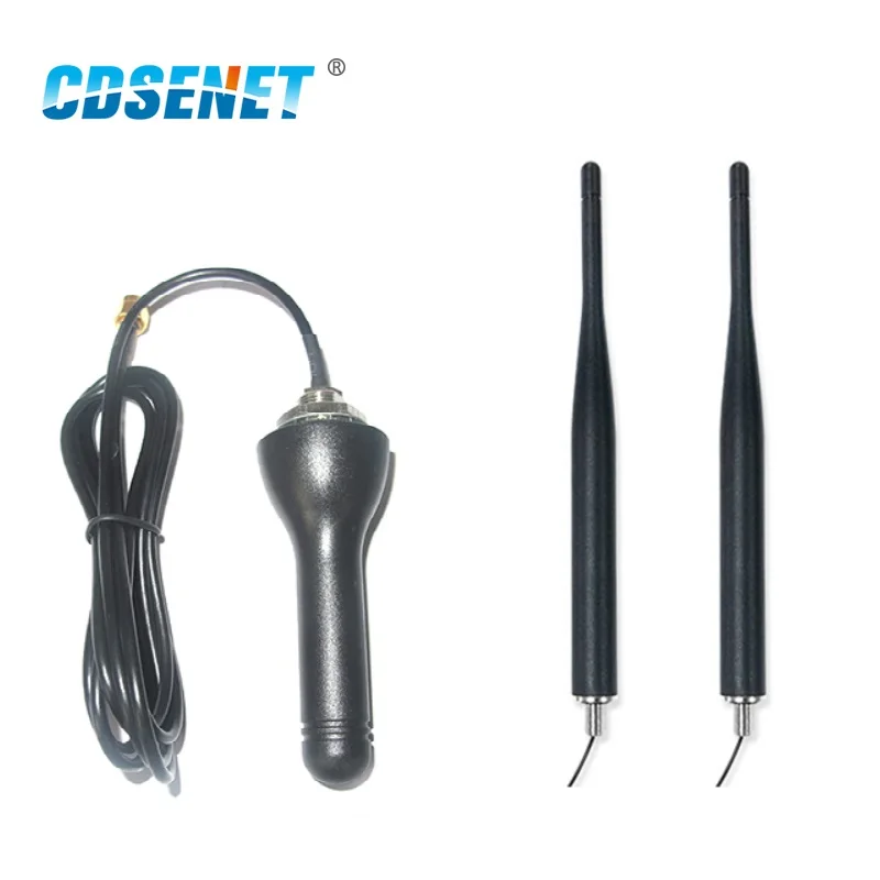 

4G/LTE Cabinet Rubber Antenna 5dBi TX4G-JZLW-15 Interface Small Size Waterproof Nut Suitable for Outdoor IoT Devices