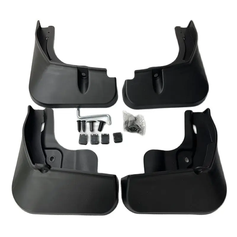 For BYD ATTO 3 EV YUAN PLUS 2022 2023 Mud Flaps Auto Front Rear 4pcs Mudguards Special Fender Mudflaps Car Accessories