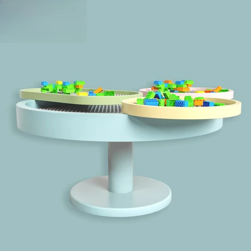 

Multifunctional Assembling Educational Large Particle Intelligence Building Block Table