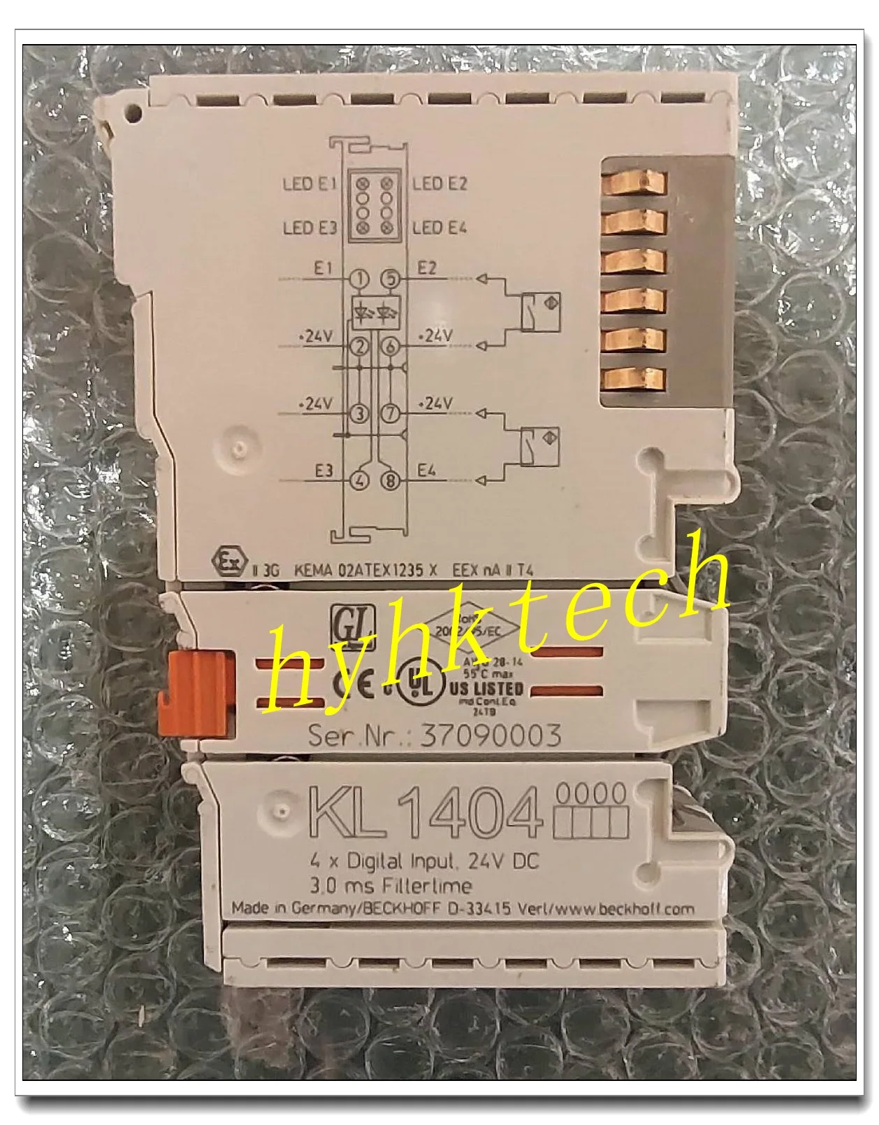 

Supply KL2408,Original Digital quantity terminal module ,100% test before shipment