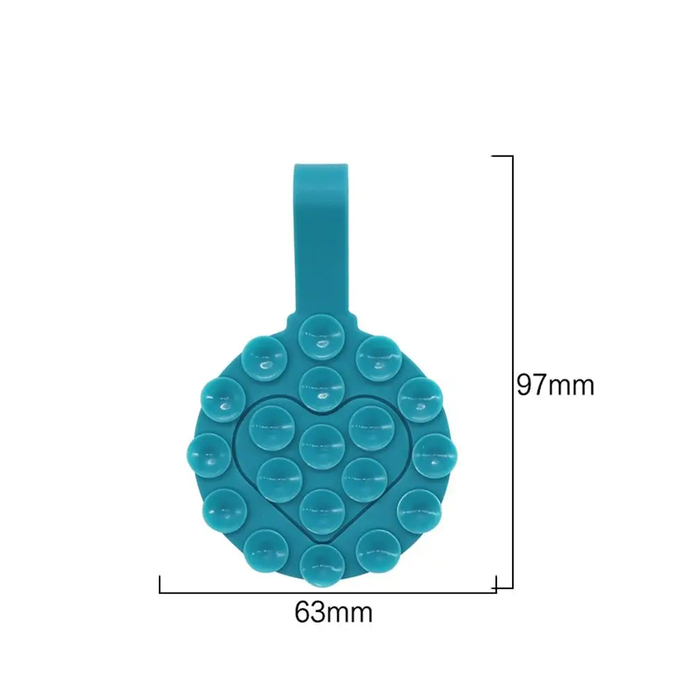 Multifunction Silicone Suction Pad Durable Double-Sided Silicone Rubber Sucker Pad Suction Cup Bracket Anti-Slip Holder