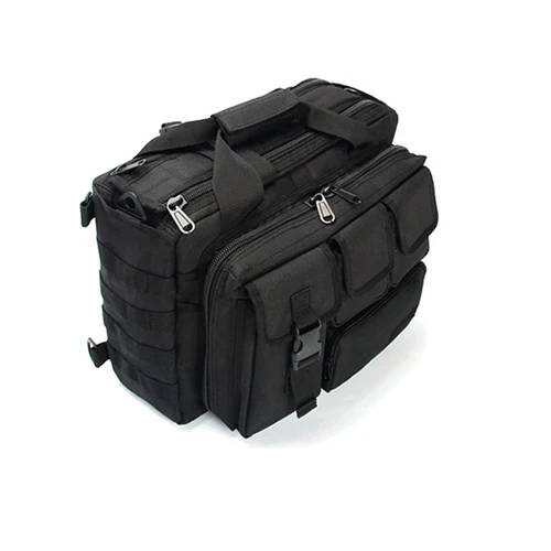 Imagen 2 del producto Maletín táctico de caza para hombre, bolsa de ordenador de 14,1-15,6 pulgadas, bandolera multifuncional para ordenador portátil