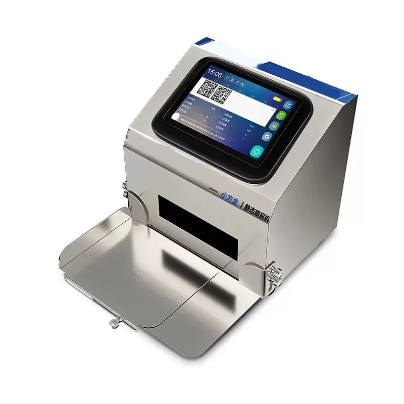 J1 Multi-function Desktop Smart Static Printer Automatic Coding Machine Small Coder For PVC/ QR Code Label Production Date Print