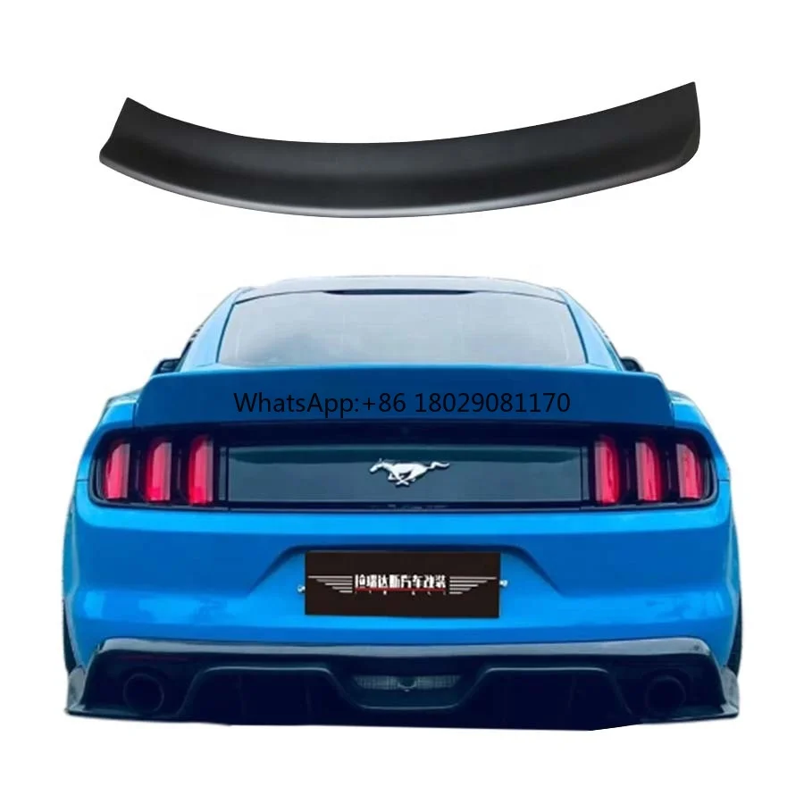 

Стильный задний спойлер CD из углеродного волокна для Ford Mustang 2015-2023, комплект аксессуаров для кузова хвостового крыла