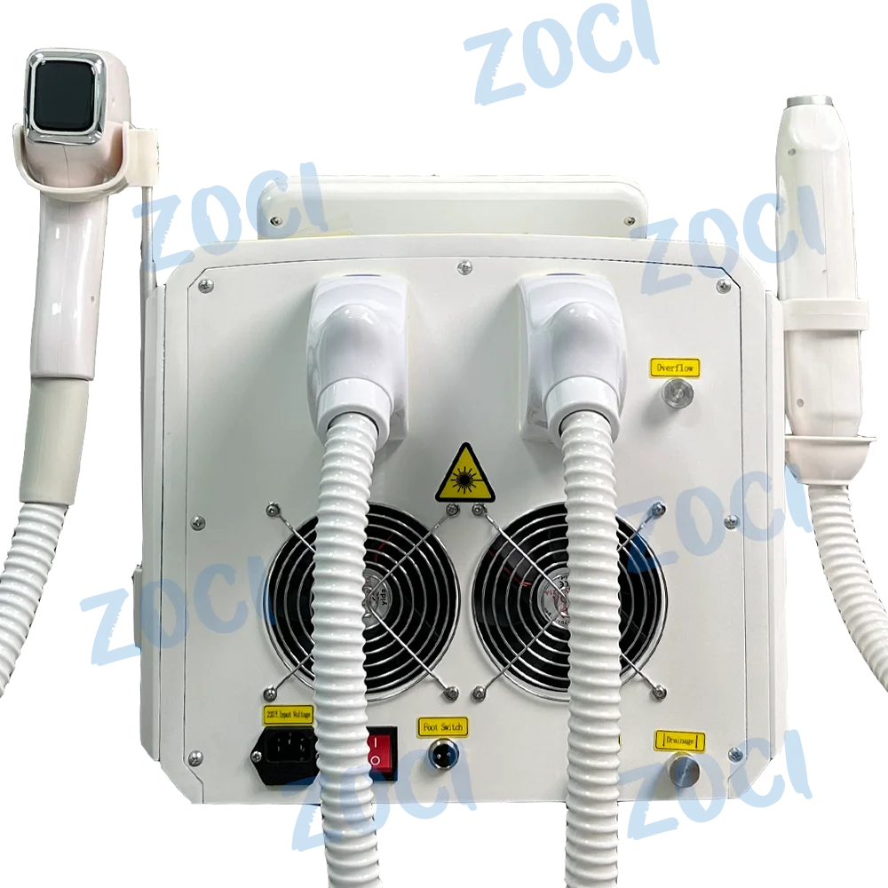 Sistema de depilación de cicatrices, depilación permanente con láser de diodo 2 en 1, 808, tratamiento del acné, eliminación de capilares