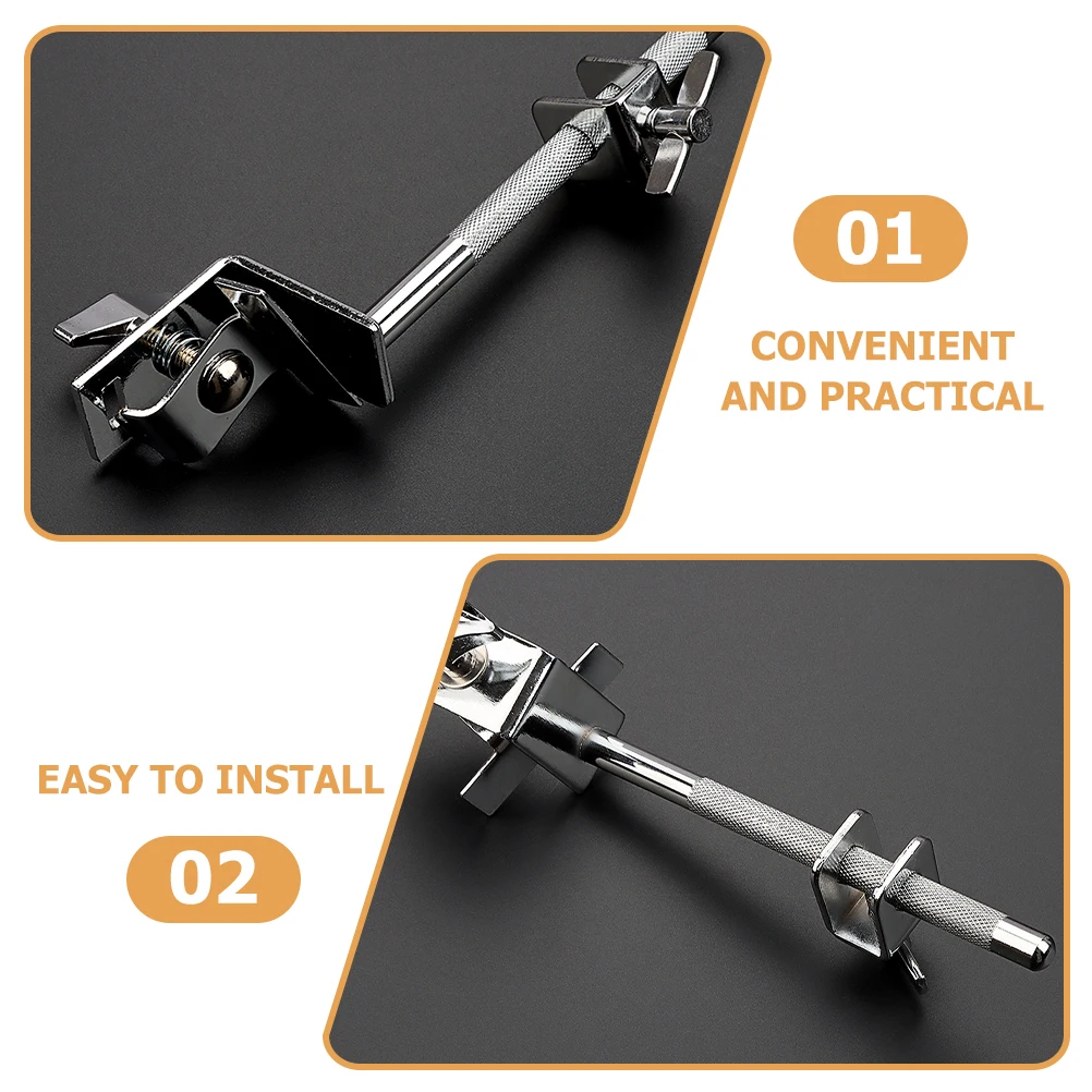 

Cowbell Fixing Clamp Mount Tailoring Clip Mounting Bracket Metal Holder Accessory