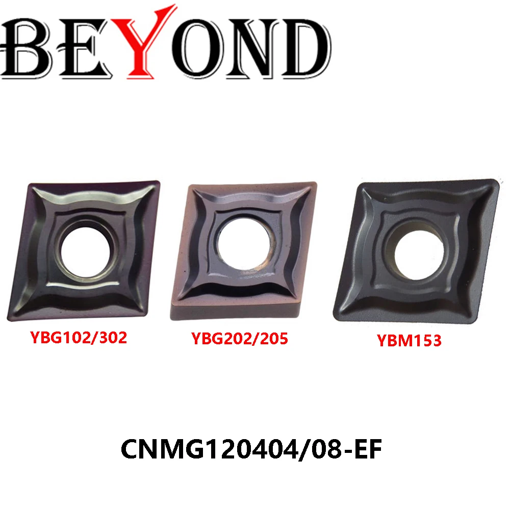 

Оригинальный CNMG120404-EF CNMG120408-EF YBG102 YBG202 YBG205 YBG302 YBM153 карбидные вставки токарные инструменты CNC лезвия CNMG CNMG120404