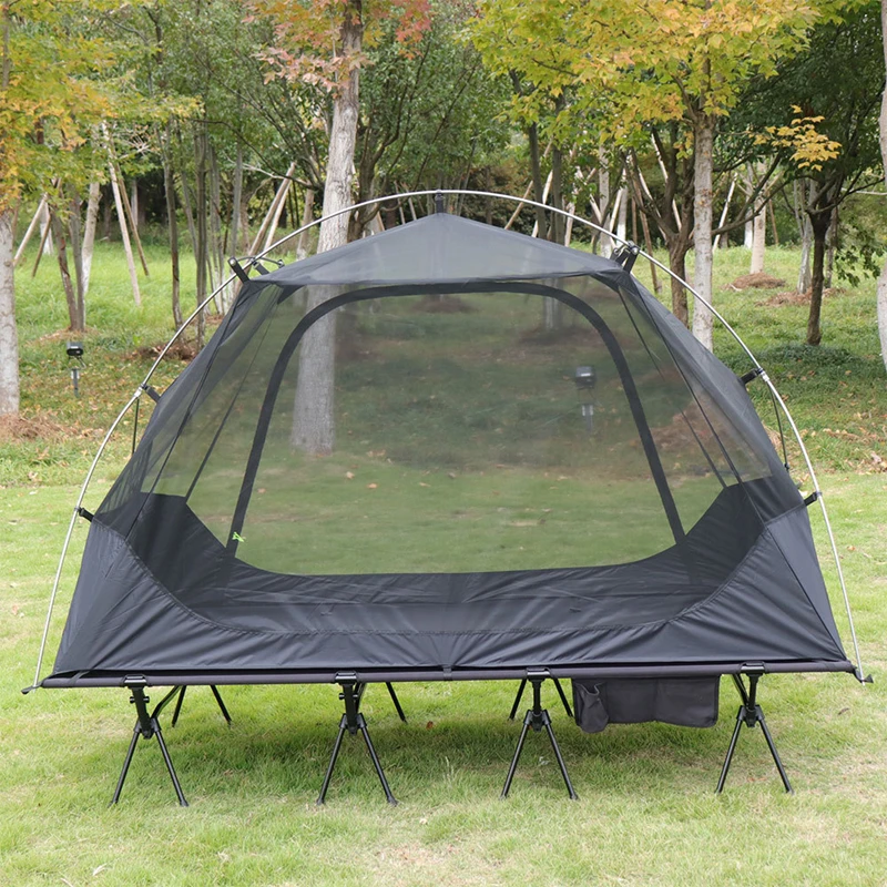 Extra-Long, Extra-Wide Camping Bed Tent with Four Sturdy Aluminum Supports, 200kg Weight Capacity, Outdoor, Foldable, Portable image 2
