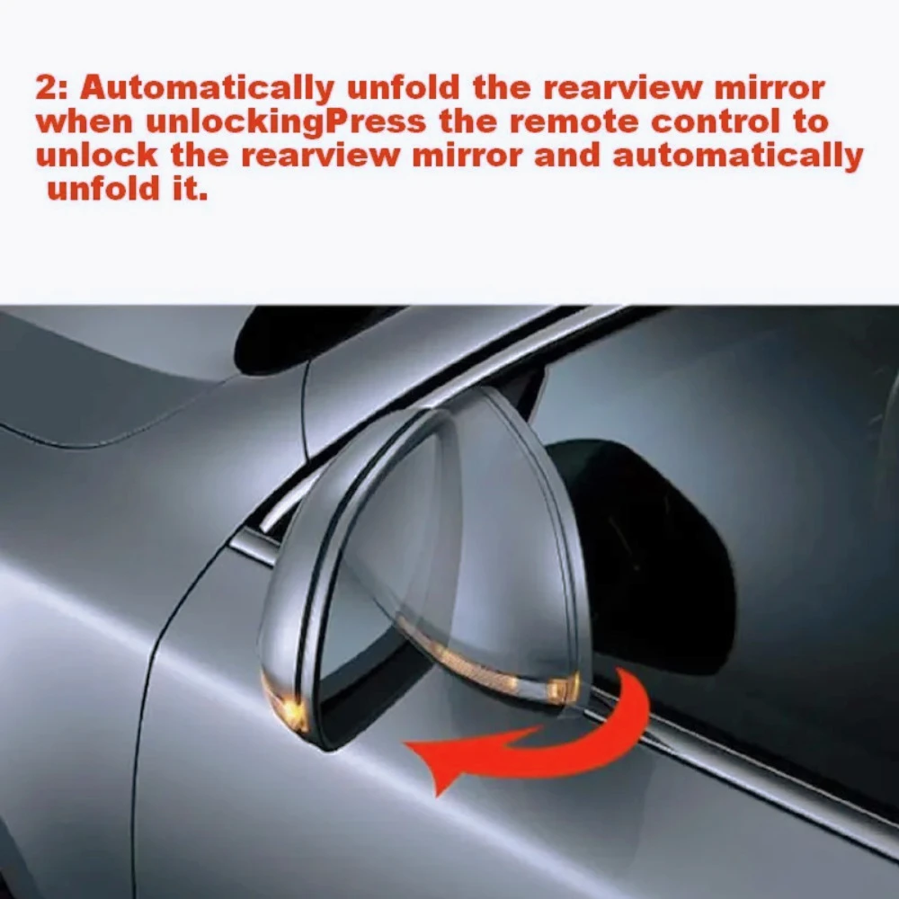 

AC-For Honda CRV 2017-2024 Car electric rearview mirror, automatic folding motor, wire-breaking smart rearview mirror module