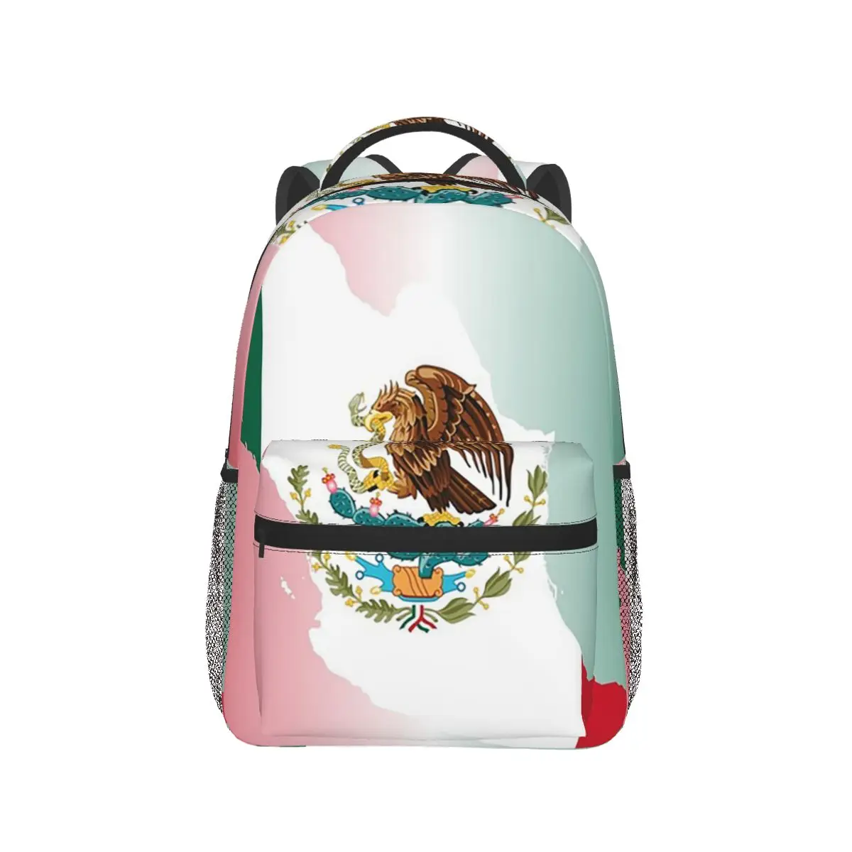 

Рюкзак с гербом Мексики, мексиканский флаг, рюкзак большой емкости для мальчиков и девочек, школьная сумка, сумки на плечо для мужчин и женщин