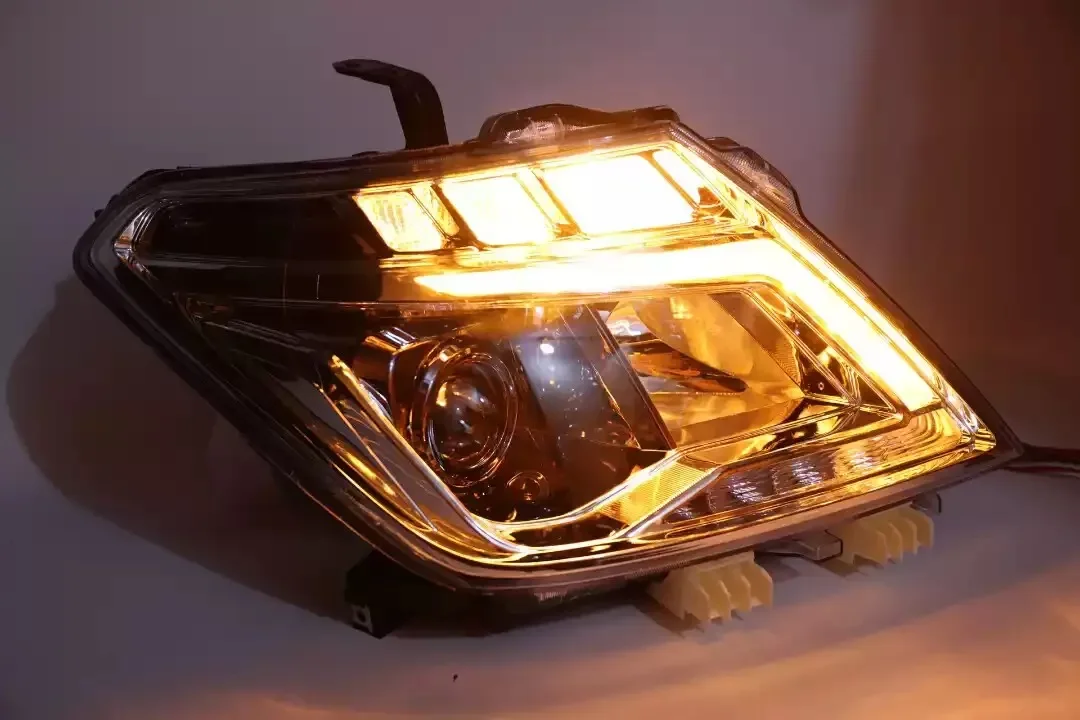 

Front light Led Headlight Assembly for Nissan patrol Y62 Angel eyes DRL Daytime Running Light Turn Signal