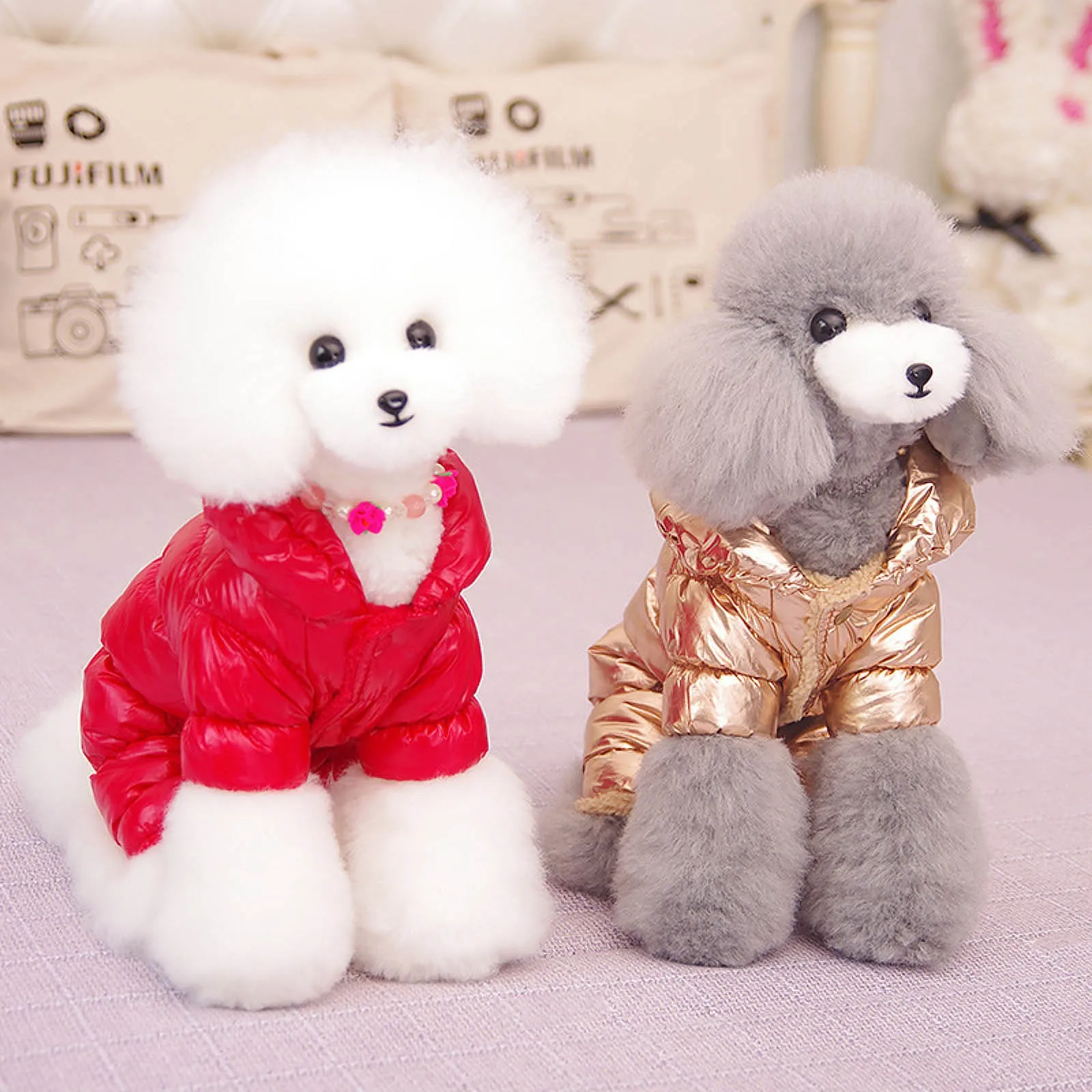 Winter Haustier Hund Kleidung Warme Daunen Jacke Für Kleine Hunde Wasserdichte Haustiere Mantel Baumwolle Hoodies Für Chihuahua Welpen Kleidung