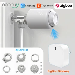 Tuya Zigbee valvola termostatica del radiatore Smart Home valvola termostatica Wifi termostato radiatore TRV Controller Google Home Alexa