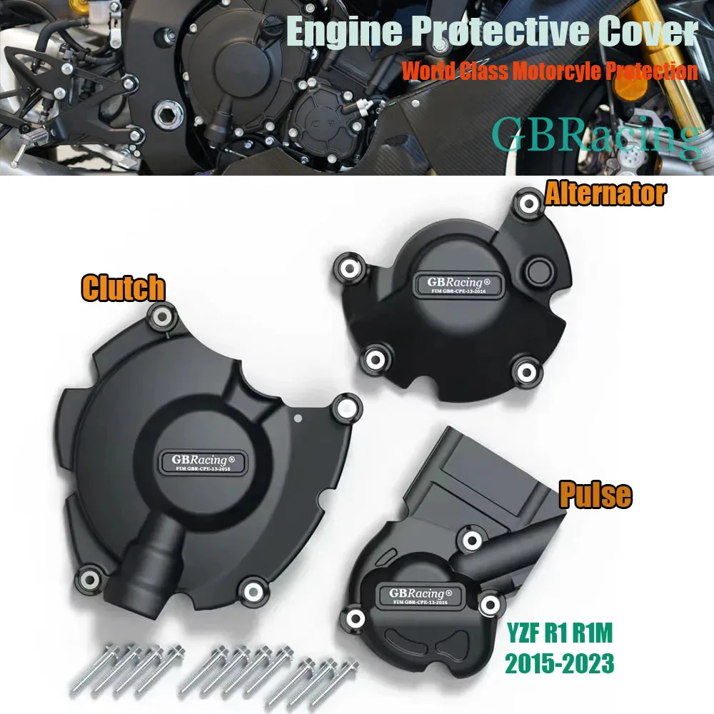 

For Yamaha Fall prevention YZF R1 R1M 2015-2023 Motorcycle Engine Protection Cover GBRacing