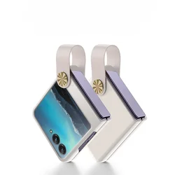 Wrist Strap Leather Bracket Phone Case for Motorola Razr 50 60 Ultra Mooto Razr 40 Wristband Holder Shockproof Cover