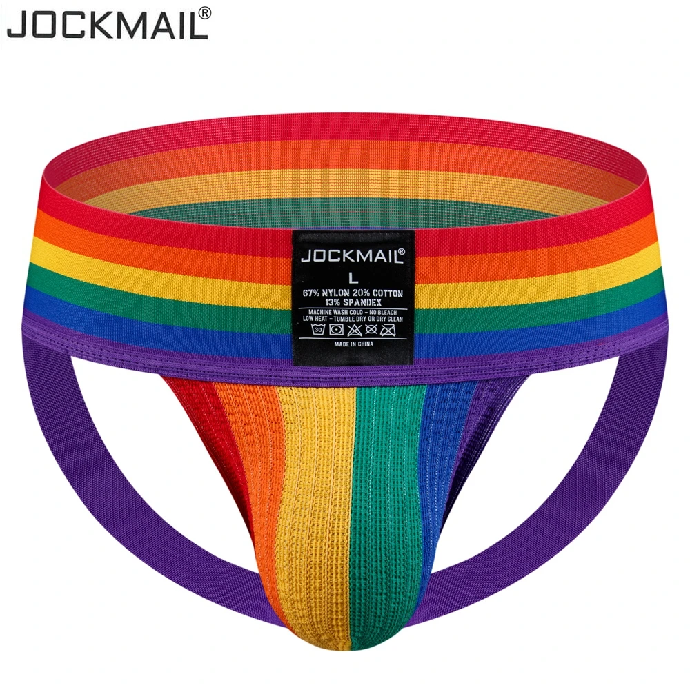 Jockmail jockstrap men underwear deslizamento homme sexy cuecas masculinas underpantsthongs g cordas tanga hombre calcinha masculina gay