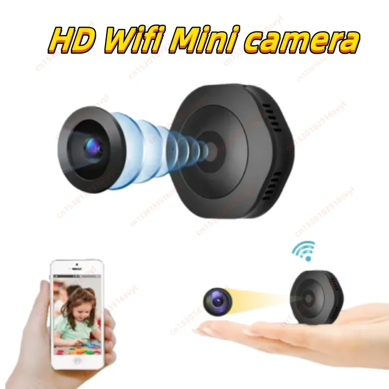 

4K 1080P HD Mini Wifi Camera Invisible Espia Cam Smart Home Security IP Webcam Remote Monitoring Night Vision Small Camcorders