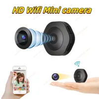 4K 1080P HD Mini Wifi Camera Invisible Espia Cam Smart Home Security IP Webcam Remote Monitoring Night Vision Small Camcorders