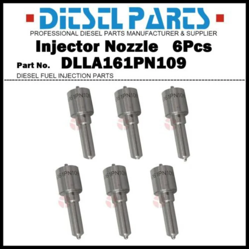 

6x Fuel Injector Nozzle DLLA161PN109 105017-1090 for ISUZU FSR FRR FTR 6HE1 6HH1