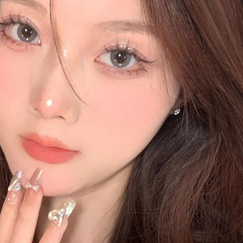 DIKALU 低彩度 10 色アイシャドウパレット ヌードシマー パールマット アースカラー シャイニーパウダー アイシャドウ アイピグメント