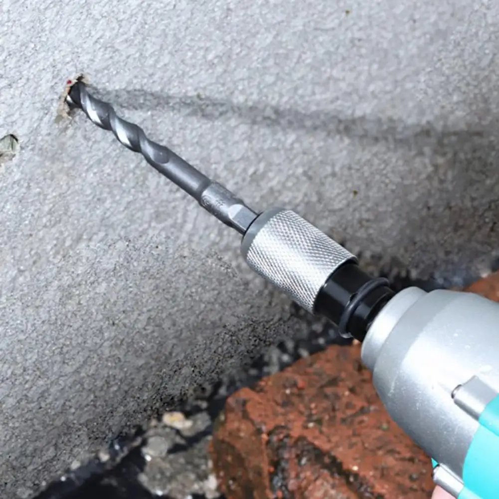 Rotary Hammer Adapter Electric Hammer Adapter Drill Bit Set Heavy Duty Alloy Steel Quick-release Converter Rotary Hammer Drill