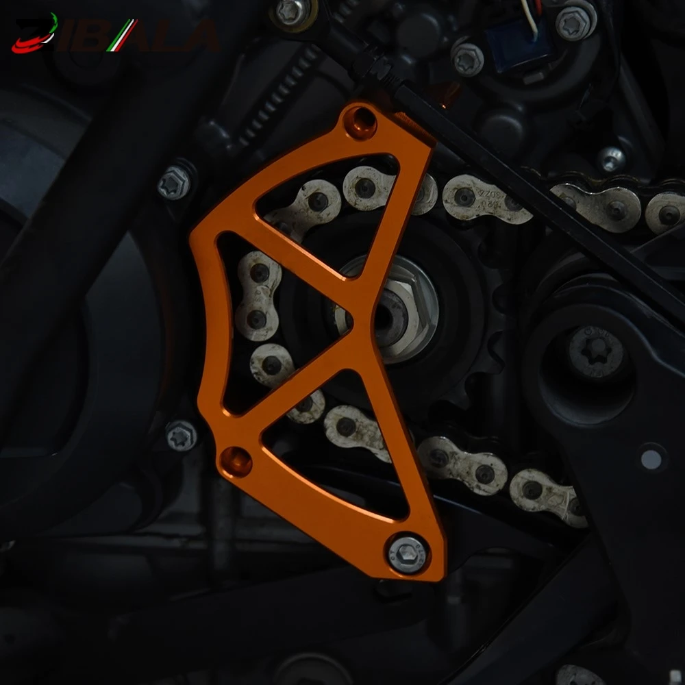 For Husqvarna Norden 901 790 Duke 890 Adventure S/R 2020-2024 2025 One Finger Clutch Lever Sprocket Cover Case Saver Chain Guard