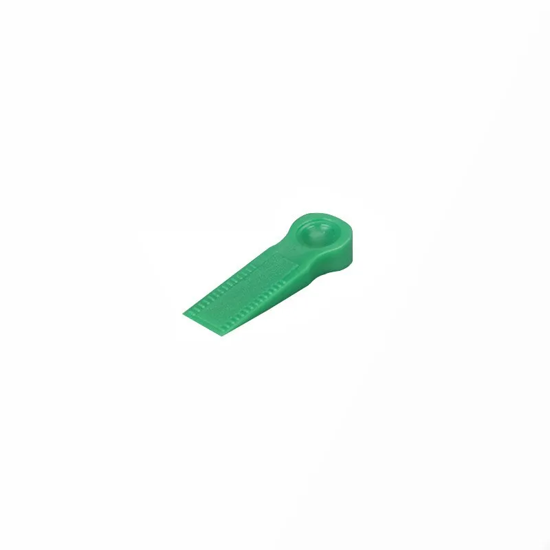 100Pcs Plastic Tile Spacers Reusable Positioning Clips Wall Flooring Tiling Tool Tile Seaming Wedge 6mm Green Small Gasket