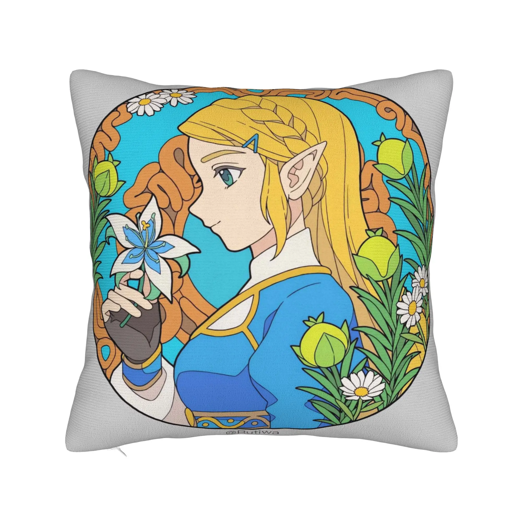 L-Legends of Z-Zeldas Pillow Case  Comfy Pillow Cover Novelty Pillowcases For Sofa Home Decor