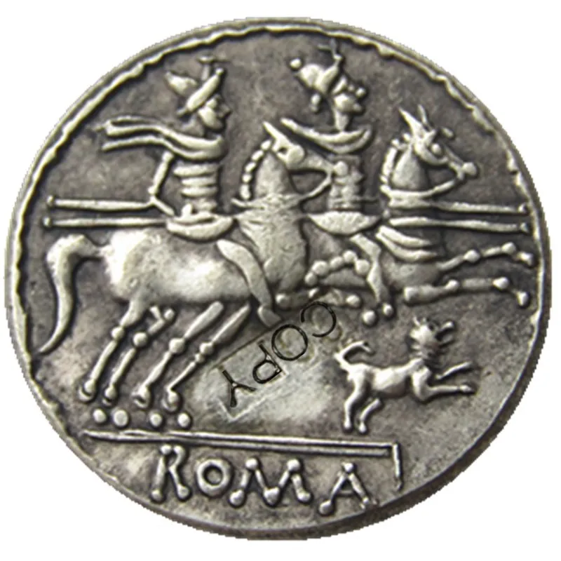 RM(24) Roman Ancient Roman Denarius -146 Silver Plated Copy Coins