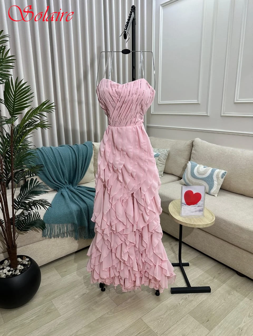 

Customized A-Line Strapless Elegant Modern Evening Dress Fashion Temperament Special Occasion Gowns High Quality Celebrity Gowns
