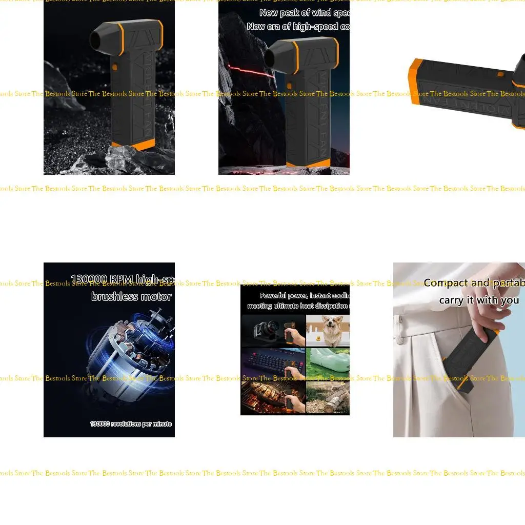 

12PF 130000RPM Handheld Brushless Motor Speed Adjustment Industrial Duct Fan Blower
